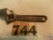 Crescent Wrench 4 in. marked 'Lakeside'