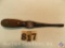 Schapleih Hardware screwdriver 8 in. #660, #3 tip. Handle is rough