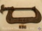 Whale tail clamp 12 in. marked 'No 6' pat Aug 11 1888