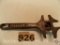 Buggy Wrench 7.5 in. marked 'Freepoint'