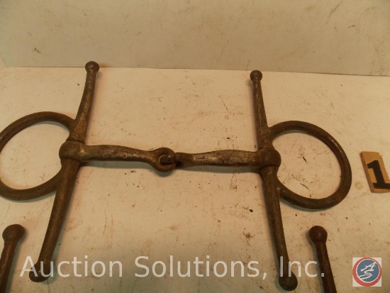 Single full cheek military style Snaffle U.S, not stamped
