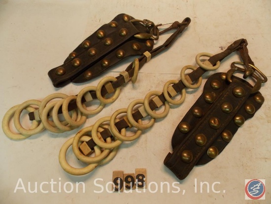 Harness parts with celluloid spreaders