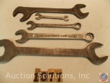 (5) Plumb Wrenches Misc. including DOE 1 1/8 x 1 1/16 #3050 - Pebble combination 11/16 #1222 - 1/2