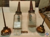 (4) Oil bottles and cans