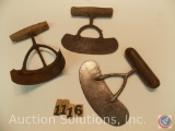 (3) Misc. cutters, 5.5 to 6 in. and 3 3/4 in. diameter