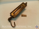 Spring Scale marked 'Chatillon Iron Clad' 200#, brass face 13 in. OAL