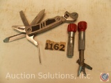 (3) Multi tools including five-way Huskey - New Holland three-way - (1) socket tool