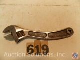 Crescent Wrench 6 in. marked 'Bergman Tool Mfg Co Queen City'