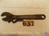Crescent Wrench 8 in. marked 'Mc Kaig-Hatch Inc.' Combination Pipe