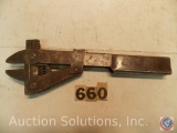 Adjustable Crescent Wrench 18 in. marked 'The Anderson turn more Wrench Pat Oct 30 1906' 'The