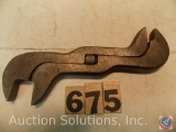 Double end adjustable Wrench 6 in. No mark Baxter type