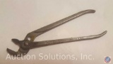 Pliers 4 in. marked 'Duro Metal Prod #2110' Chrome Vanadium Steel