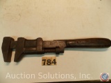 Nut Wrench 16 in., Perfect Handle marked 'The H.D. Smith Co'