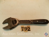 Crescent Wrench 10 in., Perfect Handle marked 'The H.D. Smith Co'