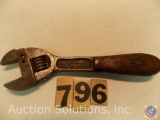 Crescent Wrench 6 in., Perfect Handle marked 'The H.D. Smith Co'