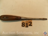 Screwdriver 8.5 in. Perfect Handle marked 'The H.D. Smith Co'. Good condition