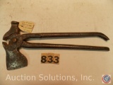 Combination tool 12 in. marked 'Ranchman sold by National Hatchet Co Marshalltown IA'