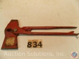 Combination tool 11 in. marked 'Red Viking Box 220 Bloomfield Ind'
