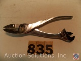 Combination tool 6 in. Pliers marked 'Handy Boy DH16' and 'Diamalloy' with Crescent Wrench on one