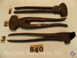 Fencing Pliers 10 in. marked 'The Buffalo Osmundson Mfg Co Perry, Iowa'