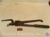 Fence tool 20 in. marked 'Strieby and Foote Co Oulter Tool Co San Antonio Texas'