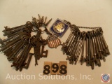 Keys, skeleton keys - U.P. key chain - Congress of U.S.