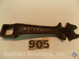 Buggy Wrench 8 in. marked 'Moyer 224'