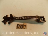 Buggy Wrench 9 in. marked 'Staver'