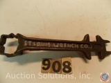 Buggy Wrench 8 in. marked 'St Louis Wrench Co'