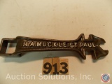 Buggy Wrench 8 in. marked 'H.A. Muckles St Paul #310'