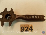 Buggy Wrench 7.5 in. marked 'Banner'