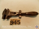 Buggy Wrench 7 in. adjustable, marked 'Diamond' mark is weak