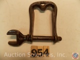 Clevis and Wrench hitch pin 5 in. marked '24'