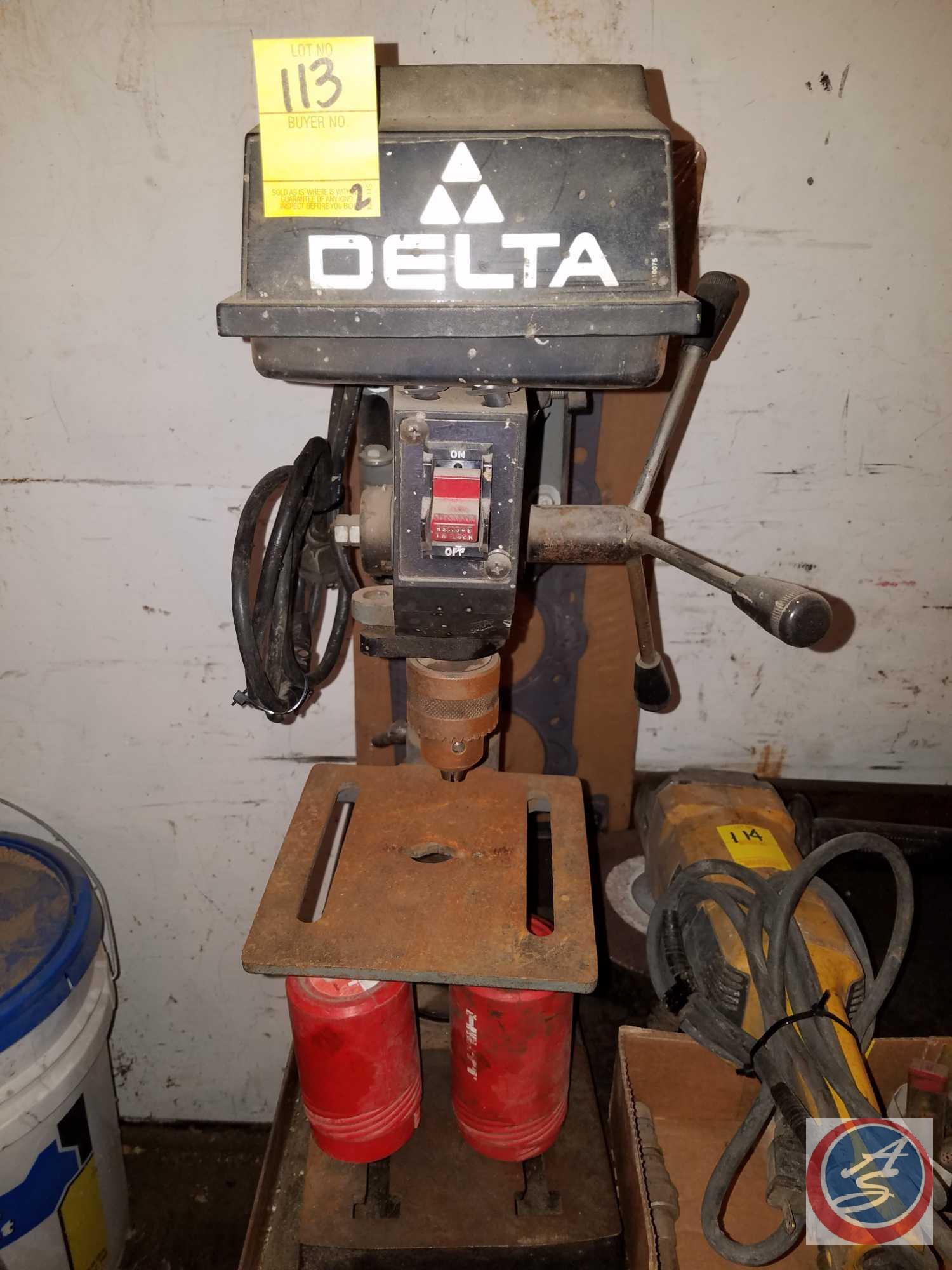 Delta 12 Bench Drill Press Model 85mr Heavy Construction