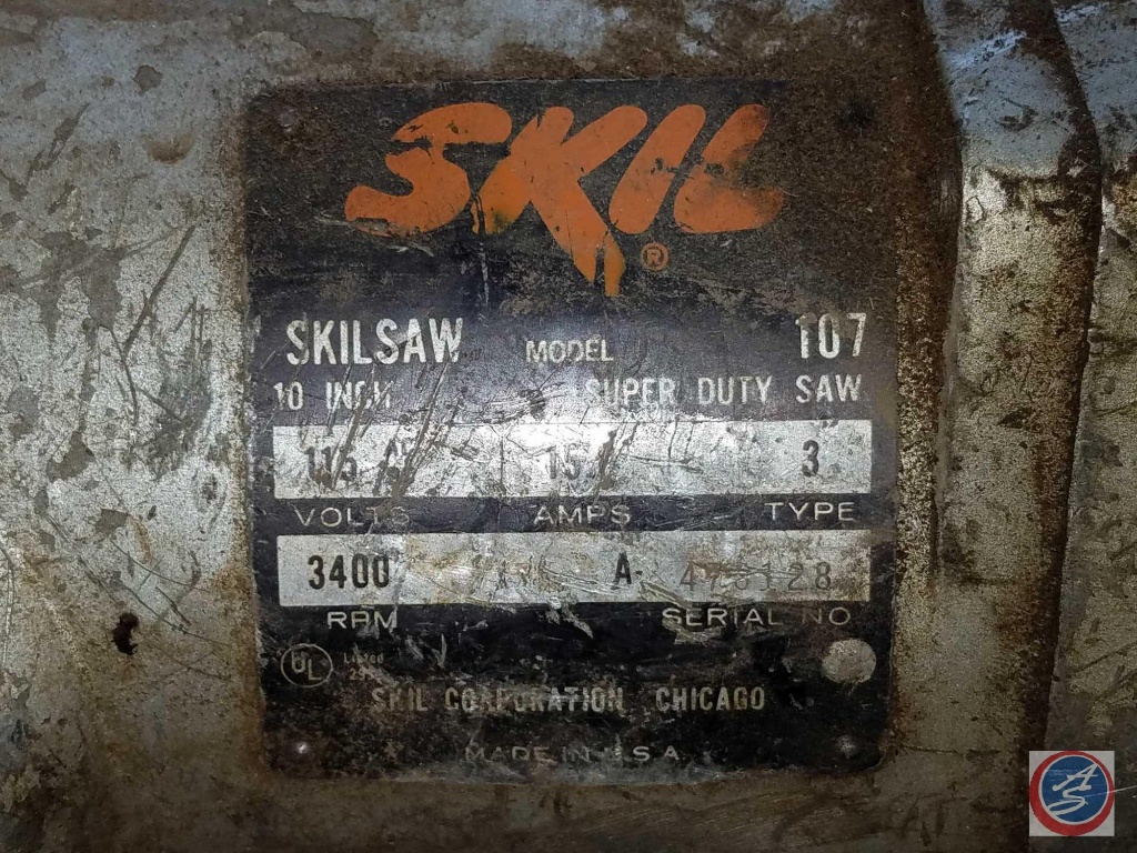 Skilsaw Model 107 | Heavy Construction 