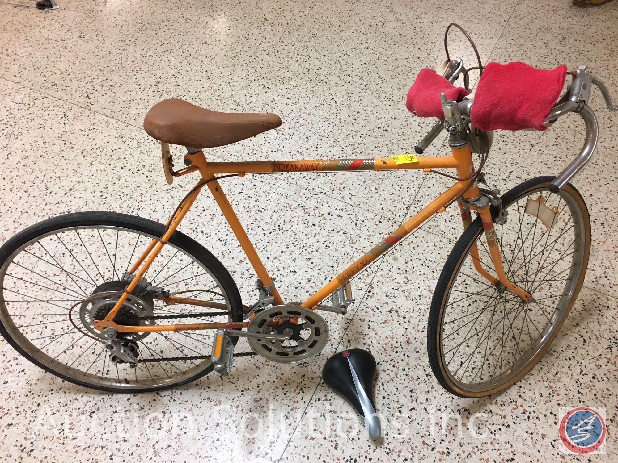 Vintage Huffy Break Away 10 Speed Bicycle TIRES Proxibid