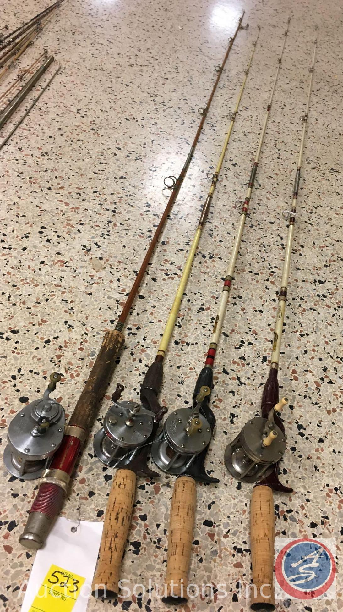 Vintage Fishing Rods and Reels - South Bend and