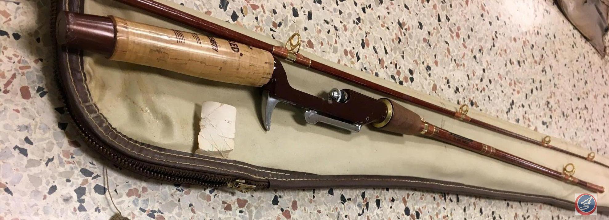 Sold at Auction Lot of Two fishing rod carrying tubes by Plano, plano