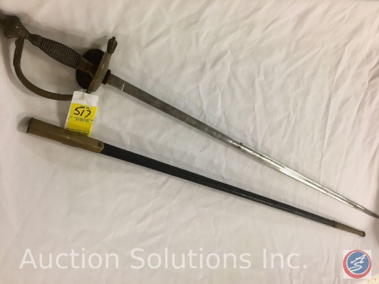 Vintage Sword in Scabbard