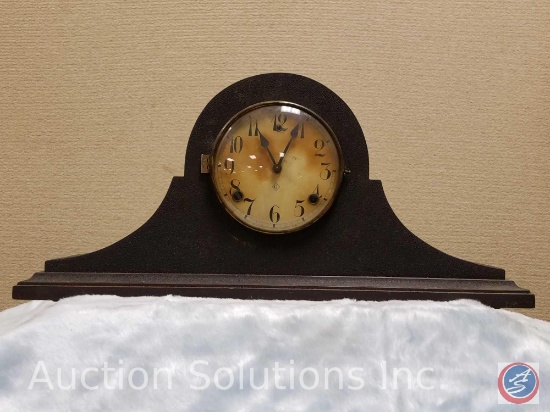 Antique Wm. L. Gilbert Chiming Mantle Clock with Key