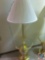 Floor Lamp with Glass Table