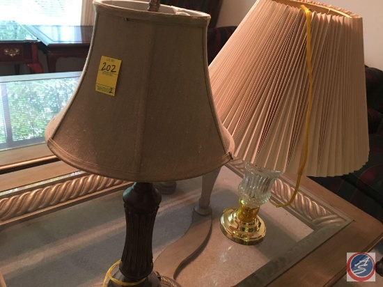 (2) Table Lamps