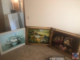 {{3X$BID}} Framed Canvas Painting 44