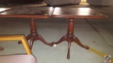 {{2X$BID}} (2) Pedestal Dining Tables 30