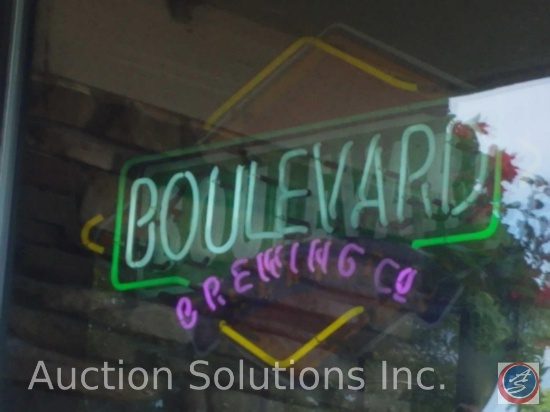 Boulevard Neon Sign