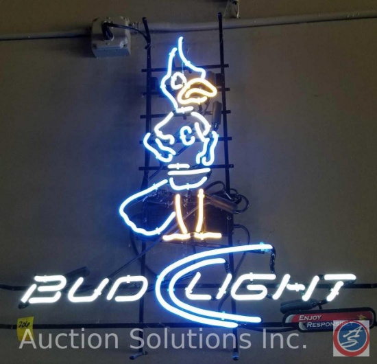 Bud Light Creighton Blue Jays Bud Light Sign