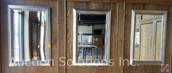 (3) Wall Mirrors