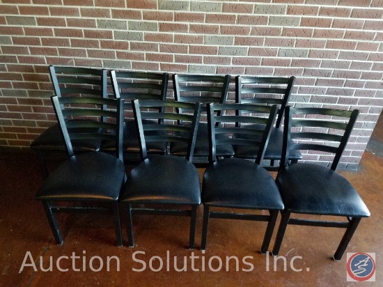 {{8X$BID}} (8) G & A Restaurant Chairs 31" Back {{STYLE AND CONDITION MAY VARY}}