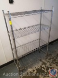 NSF Four Tier Wire Shelving Unit 36