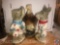 Beamstrophy Donkey, Elephant, and American Bald Eagle 110 Months Old Jim Beam Liquor Decanters
